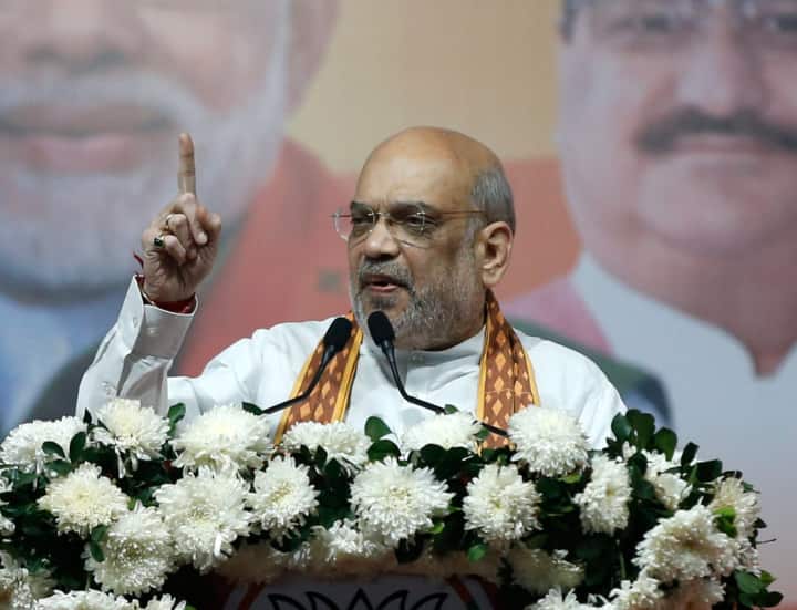 Amit Shah Says BJP Brought Peace In States Rioters Taught Lesson |  Amit Shah said in Gujarat rally
– News X