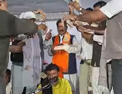 Gujarat Election 2022: લવિંગજી ઠાકોરે સંતવાણીમાં કર્યો નોટોનો વરસાદ, ખુદ વીડિયો કર્યો પોસ્ટ