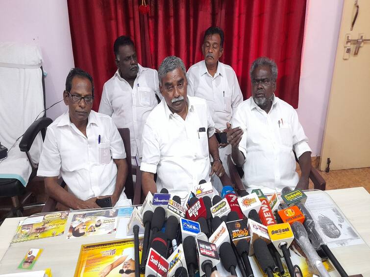 Nagappattinam MP and Thiruvarur MLA announced all party trainrocco protest Thiruvarur: 28-ந் தேதி முதல் தொடர் ரயில் மறியல் போராட்டம் - நாகை எம்.பி., திருவாரூர் எம்.எல்.ஏ. கூட்டாக அறிவிப்பு..!