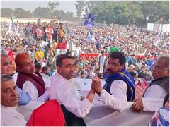 खतौली: चंद्रशेखर का 'हाथ थाम' बोले जयंत चौधरी, 'यहां से दिल्ली तक का समीकरण बिगाड़ देंगे'
