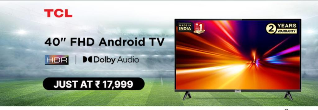 40 इंच टीवी की कीमत में खरीदें ये 50 इंच का टीवी, साउंड के लिये लगे हैं 2 पावरफुल स्पीकर