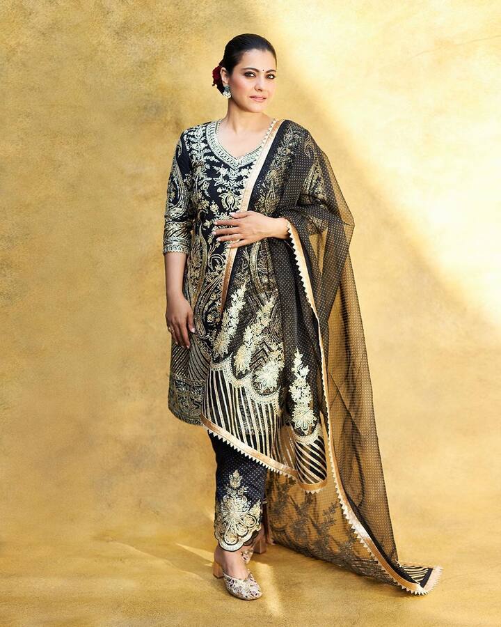 ఒకప్పుడు బాలీవుడ్ రీల్ క్యూట్ కపుల్ అంటే కాజోల్, షారూఖ్ ఖాన్. Image Credit: Kajol Instagram