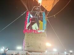 छत्तीसगढ़ में अनोखे अंदाज में हुई शादी, दूल्हा-दुल्हन ने हवा में एक-दूसरे को पहनाई जयमाला