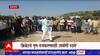 Gulabrao Patil playing Cricket : क्रिकेटच्या मैदानावर गुलाबराव पाटील यांची बॅटिंग