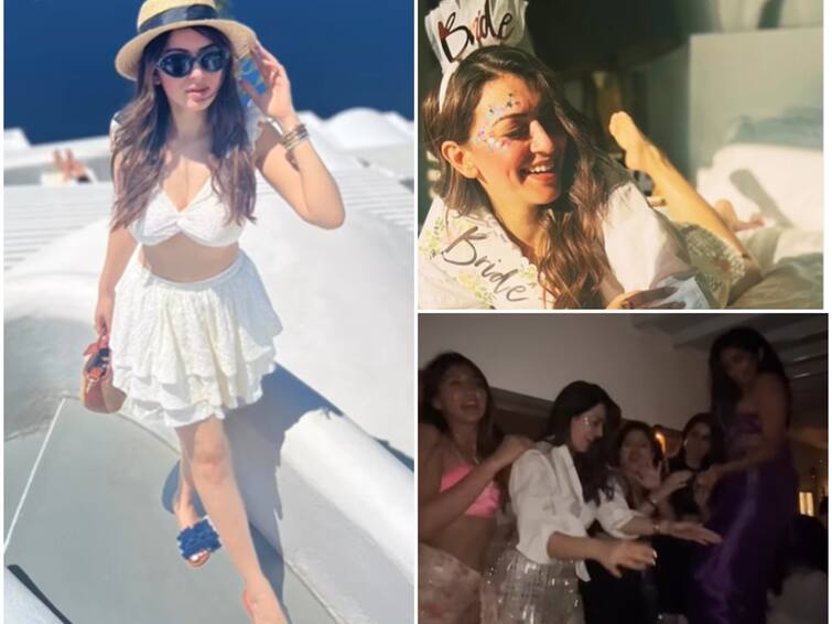 Hansika Motwani's Bachelorette Party In Greece Was All About Having Fun And Partying Hard, WATCH Hansika Motwani's Bachelorette Party In Greece Was All About Having Fun And Partying Hard, WATCH