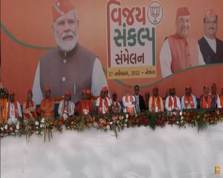 પીએમ મોદીએ કહ્યું, મારે હિન્દુસ્તાનને ડિજિટલ બનાવવું છે. ગરીબોને ડિજિટલ સુવિધા મળતી થઈ. અમે ભાજપ સરકારમાં 5જી લાવ્યા.