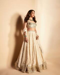 Madhuri Dixit: माधुरी दीक्षितचा देसी अवतार, स्टायलिश ब्लाऊजने वेधलं लक्ष!