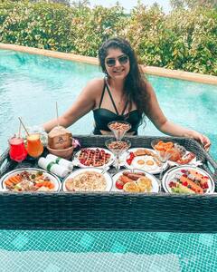 Anshula Kapoor PHOTO: ગોવામાં વેકેશન એન્જોય કરી રહી છે અર્જુન કપૂરની બહેન અંશુલા, જુઓ બોલ્ડ તસવીરો