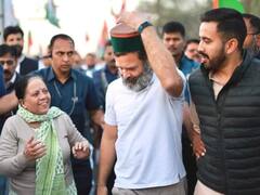 प्रतिभा-विक्रमादित्य सिंह ने पहनाई राहुल गांधी को पहाड़ी टोपी, भारत जोड़ो यात्रा में हुए शामिल