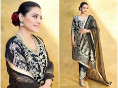 Kajol In A Black Suit Is All About Grace And Elegance | PICS