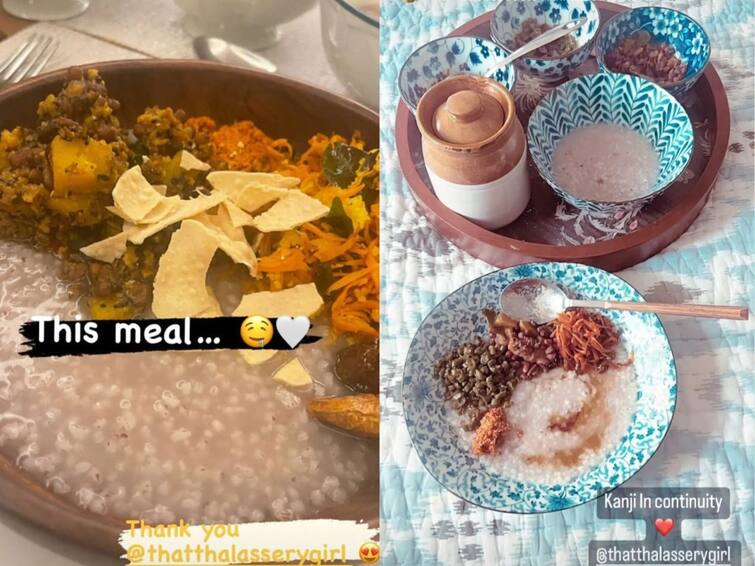 Kanji Food Bollywood Actresses Enjoy Kanji Heres Why Expert Suggests It Is Nutritious Kanji Food : அனுஷ்கா.. அதிதி ராவ்.. பழங்காலம் தொடங்கி பாலிவுட் பிரபலங்கள் வரை... பிரபலமாகும் கஞ்சி உணவு!