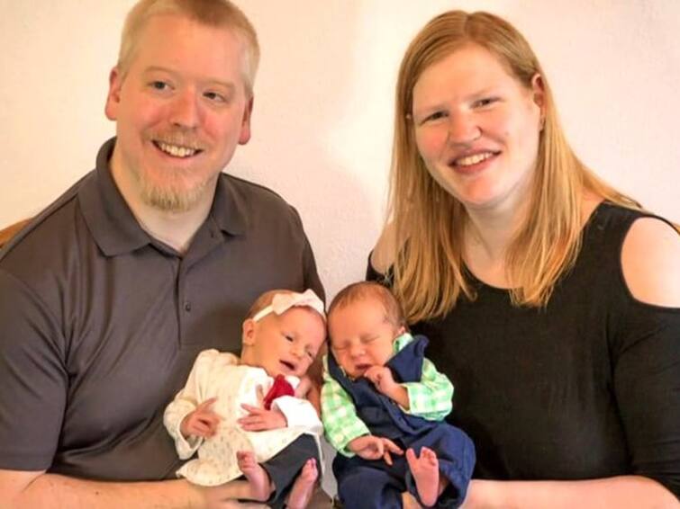 America: Oregon parents welcome twins from donated embryos frozen 30 years ago America: 30 ஆண்டுகள் உறையவைக்கப்பட்ட கருமுட்டையால் பிறந்த இரட்டை குழந்தைகள்; மருத்துவத்துறையில் ஆச்சர்யம்!