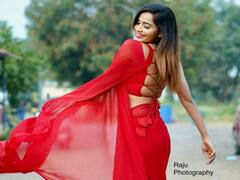 Karthika Deepam Shobha Shetty: ఎర్ర చీరలో మెలికల్ తిరుగుతోన్న 'కార్తీకదీపం' డాక్టరమ్మ