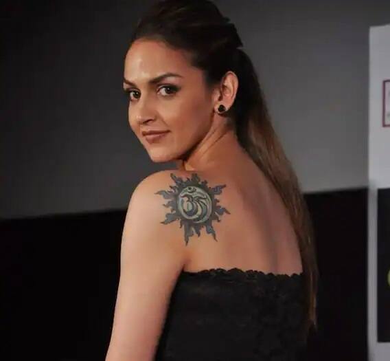 Shiva Devotee: Actress esha deol believes in mahadev and she made tattoo on her body Pics: બૉલીવુડની આ હૉટ એક્ટ્રેસને હિન્દુ હોવાનો છે ગર્વ, પોતાના શરીર પર ચિતરાવ્યા છે ભગવાન 'શિવ' ના ટેટૂ, જાણો