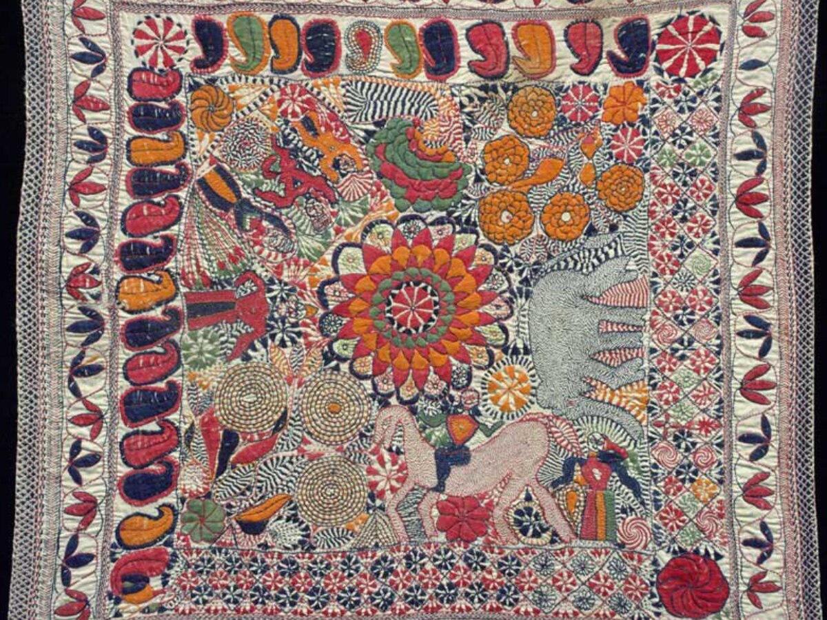 Kantha Embroidery (Image Source: Twitter)