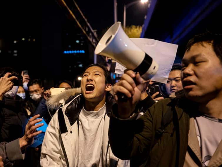 Protest In China Against Zero Covid Policy