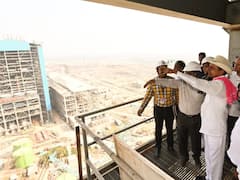 सीएम केसीआर ने यदाद्री पावर प्लांट का किया दौरा, कहा- किसानों को होगा फायदा