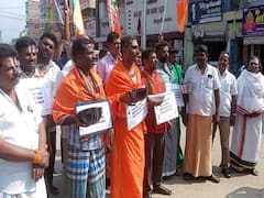 போடியில் பிச்சை எடுக்கும் போராட்டத்தில் பாஜகவினர்..!