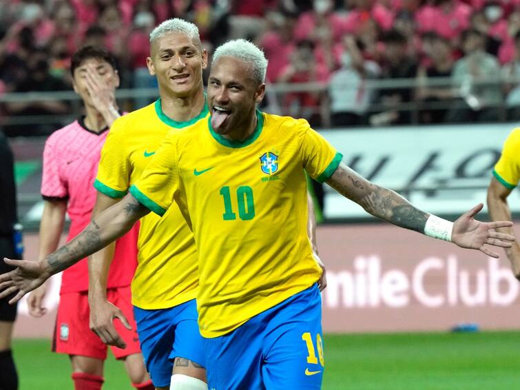 FIFA World Cup 2022 : Brazil FT takes on Switzerland without Neymar on Monday FIFA World Cup 2022: நெய்மர் இல்லை; என்ன ஆகும் பிரேசில் அணி; ஆறாவது உலகக்கோப்பை இந்த முறையும் கனவுதானா?