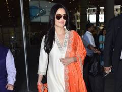 In Pics: सलवार सूट और काला चश्मा में कैटरीना कैफ का दिखा किलर अंदाज, देसी लुक से जीता दिल