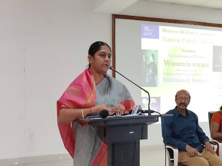 Sunitha Laxmareddy Says Parents Should Encourage Girls to Come to the Technology Field Sunitha Laxamarddy:  సాంకేతిక రంగంలో రాణించేలా తల్లిదండ్రులు అమ్మాయిలను ప్రోత్సహించాలి- సునీతా లక్ష్మారెడ్డి