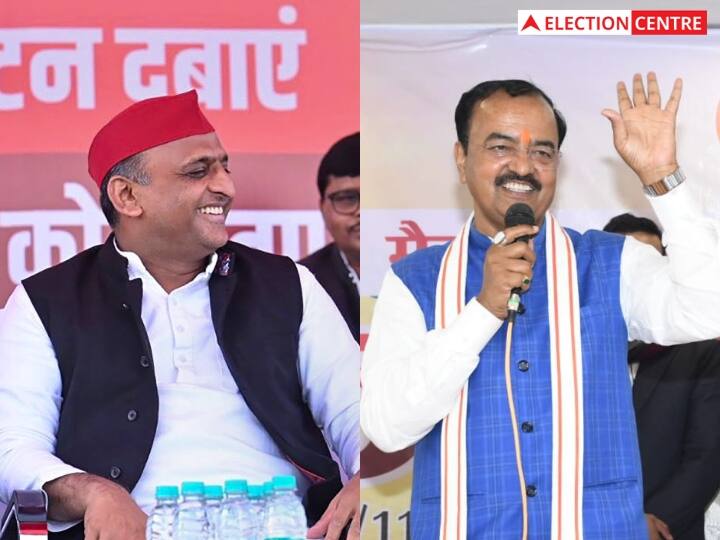 UP By-Election 2022 Deputy CM Keshav Prasad Maurya and Samajwadi Party Chief Akhilesh Yadav Controversy in Mainpuri Bypoll Mainpuri Bypoll: डिप्टी सीएम केशव प्रसाद मौर्य और अखिलेश यादव के बीच तकरार, उपचुनाव में जमकर चल रहे जुबानी तीर