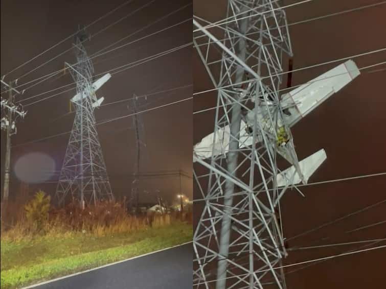 Plane Crashes Into Electric Tower In US’ Maryland. Shuts Off Power To Over 90,000 Residents Plane Crashes Into Electric Tower In US’ Maryland. Shuts Off Power To Over 90,000 Residents