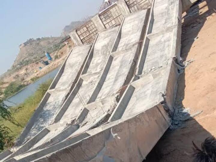 Rajasthan Under construction bridge connecting Udaipur and Dungarpur district collapsed on Monday ANN Udaipur News: उदयपुर-डूंगरपुर को जोड़ने वाली निर्माणाधिन पुलिया टूटी, अधिकारियों ने बताई यह वजह