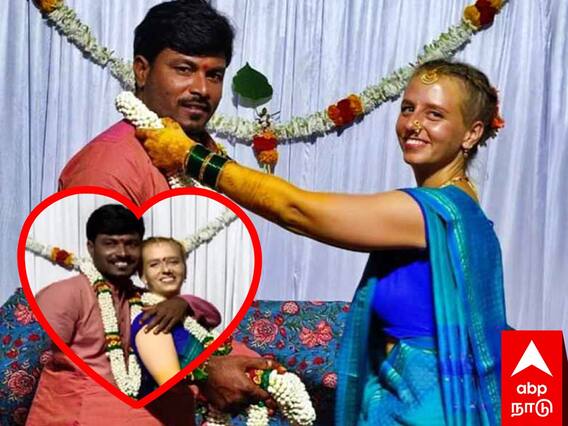 Hampi auto driver marriage : சுத்திக் காட்டிய ஆட்டோ டிரைவர்.. காதலில் விழுந்த பெல்ஜிய பெண்