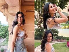 Katrina Kaif: சேலையில வீடு கட்டவா சேர்ந்து வசிக்க..பாலிவுட் அழகி கத்ரீனாவின் புதுப்புது புடவை க்ளிக்ஸ்!