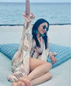 Rakul Preet Singh Photos : ਬੀਚ 'ਤੇ ਦਿਖਾਉਣਾ ਹੈ ਗਲੈਮਰਸ ਅਵਤਾਰ ਤਾਂ ਰਕੁਲ ਪ੍ਰੀਤ ਸਿੰਘ ਦੀ ਤਰ੍ਹਾਂ ਪਹਿਨੋ ਮੋਨੋਕਿਨੀ ਦੇ ਨਾਲ ਲੰਬਾ ਸ਼ਰਗ