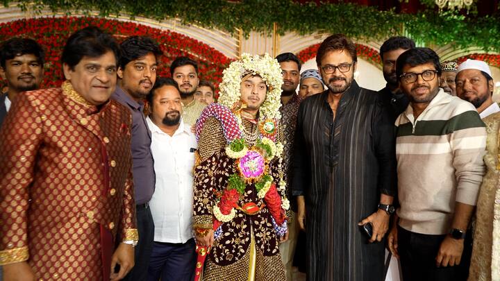 నూతన దంపతులకు విషెస్ చెప్పిన వెంకటేష్.