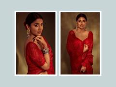 Shriya Saran : 'ये लाल इश्क...', लाल साडीत अभिनेत्री श्रिया सरनचा मनमोहक अंदाज