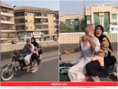 बाइक चलाते समय महिला को किया किस, यूजर्स बोले- बुजुर्गों का इमरान हाशमी