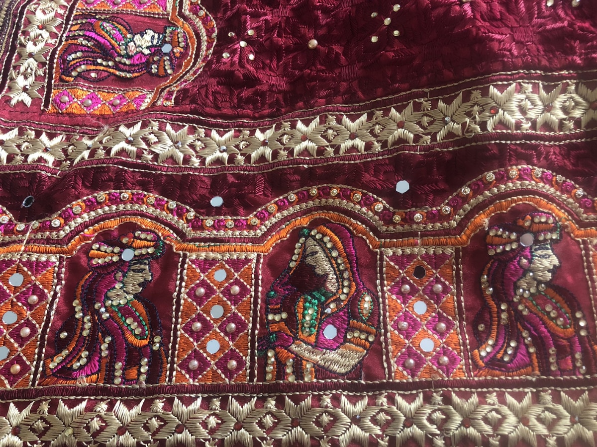 Phulkari Embroidery (Image Source: Twitter)