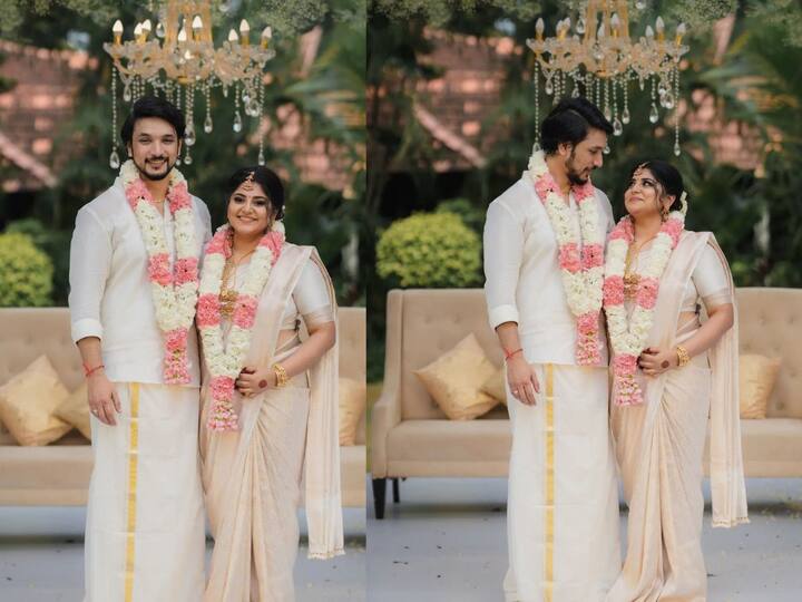 Gautham Karthik- Manjima mohan Wedding Photos: கெளதம் மஞ்சிமா இன்று திருமணம் செய்து கொண்டனர். அவர்களின் திருமண புகைப்படங்களை இங்கு பார்க்கலாம் .