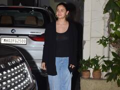 Alia Bhatt Pics: ना कजरे की धार ना मोतियों का हार, डिलीवरी के बाद बढ़े हुए वजन में कुछ ऐसी दिखीं आलिया भट्ट