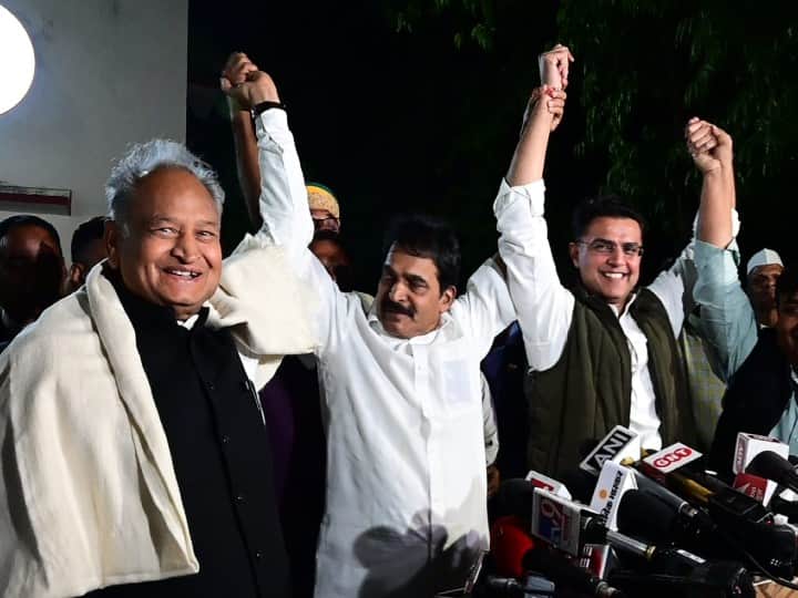 पहले कटुता, अब एक जुटता: राहुल गांधी की यात्रा के लिए गहलोत पायलट की सामने आई स्माइल वाली तस्वीर