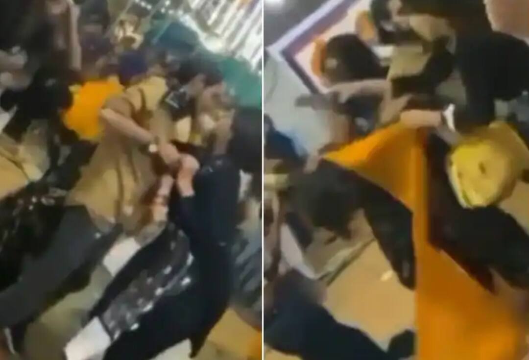 five girls fight in bihar sonpur fair for one boyfriend ਬੁਆਏਫਰੈਂਡ ਲਈ ਲੜੀਆਂ 5 ਕੁੜੀਆਂ, ਬੇਰਹਿਮੀ ਨਾਲ ਕੀਤੀ ਕੁੱਟ-ਮਾਰ!