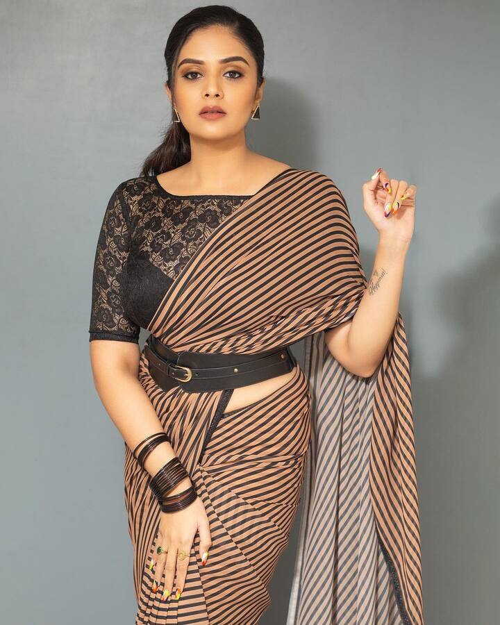 శ్రీముఖి అందమైన ఫోటోలు. Image Credit: Sreemukhi/ Instagram