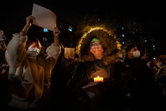 Protests Against China's 'Zero-Covid Policy' Reaches Other Parts Of The World -- IN PICS