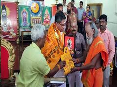 பழனி முருகன் கோயிலில் இலங்கை கிழக்கு மாகாண ஆளுநர் ஜீவன் தியாகராஜன் சாமி தரிசனம்
