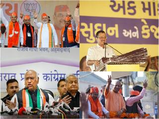 Gujarat Election: High-Decibel Campaign For First Phase Concludes. SEE PICS