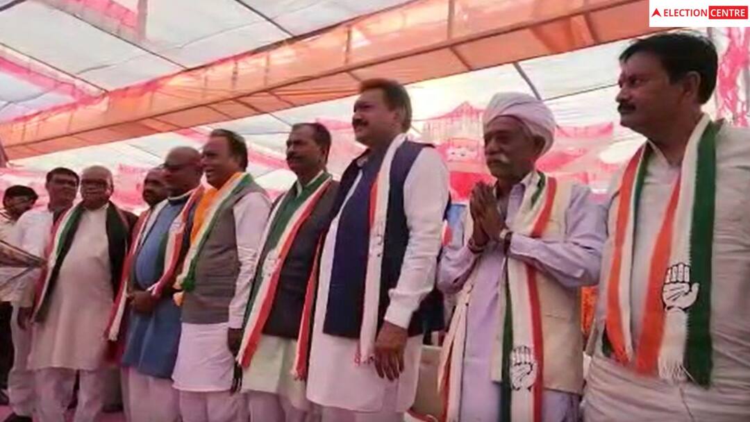 Gujarat Election 2022: BJP candidate Lavingji Thakor 's ally joins Congress Gujarat Election 2022: રાધનપુર બેઠકમાં ભાજપને લાગ્યો ઝટકો, ભાજપના ઉમેદવાર લવિંગજી ઠાકોરના સાથી કોગ્રેસમાં જોડાયા