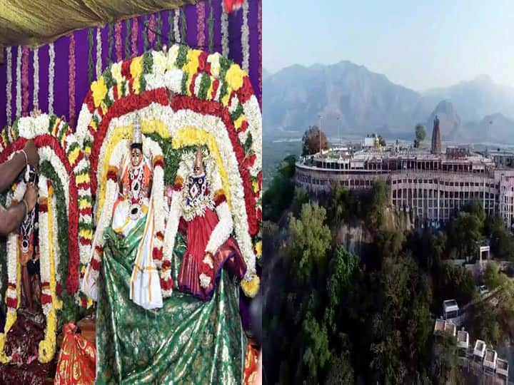 Dindigul: Amman Thirukalyanam held as Varaphisekam ceremony at Periya Naiki Amman Temple, a sub-temple of Palani Murugan Temple TNN பழனியில் பெரிய நாயகி அம்மன் கோயில் வருடாபிசேக விழா - திரளான பக்தர்கள் பங்கேற்பு