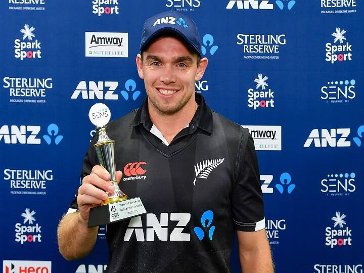 IND vs NZ 3rd ODI Player of the Series Tom Latham said Our bowlers performed well IND vs NZ 3rd ODI: टॉम लाथम को चुना गया 'प्लेयर ऑफ द सीरीज', बताया किसने किया अच्छा प्रदर्शन