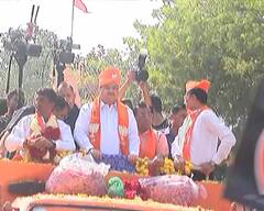 Gujarat Election 2022: જે.પી. નડ્ડાએ અમદાવાદમાં કર્યો રોડ શો, જુઓ તસવીરો