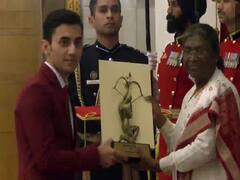 National Sports Awards: Sharath Kamal Gets Khel Ratna, Lakshya Sen, Nikhat Zareen & Others Receive Awards From President. In Pics