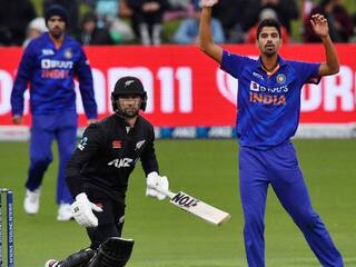 Ind vs NZ highlights Match called off New Zealand win series 1-0 against India IND vs NZ 3RD ODI: சாதகமான மழை: ஆட்டம் ரத்து: இந்தியாவுக்கு டி20... நியூசிலாந்துக்கு ஒரு நாள் தொடர்!