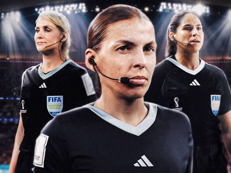 FIFA There will be an all-female refereeing trio taking charge for the first time at a men's football worldcup FIFA World cup 2022: உலகக் கோப்பை ஆடவர் கால்பந்து வரலாற்றில் இதுவே முதல்முறை... விவரம் உள்ளே!